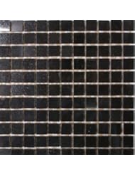 Home Improvement: 12" x 12" Polished Granite Mosaic in Absolute Black - Epoch Architectural Surfaces