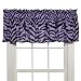 Purple Zebra Print - Valance