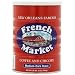 French Market Coffee & Chicory, Medium-Dark Roast, Creole Roast, 16-Ounce Cans (Pack of 3)