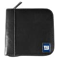 New York Giants Black Square Leather CD Case