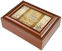 Cottage Garden Happy Anniversary Gift. Cottage Garden Music Box MB1382