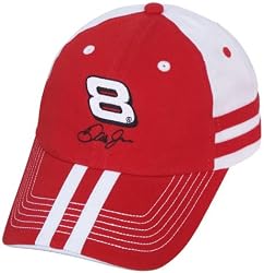 Dale Earnhardt Jr Cap - Womens Dale Earnhardt Jr Racing Stripes Adjustable Cap