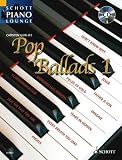 Produkt-Bild: Schott Piano Lounge: POP BALLADS Band 1 (+CD) mit Bleistift -- 16 bekannte Pop-Balladen u.a. von ERIC CLAPTON und CAT STEVENS in klangvollen, mittelschweren Arrangements f&uuml;r Klavier von Carsten Gerlitz (Noten/sheet music)