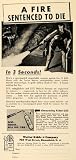 Cheap price Sale  1939 Ad Walter Kidde & Co. LUX Fire Extinguishers NJ - Original Print Ad # kidde fire extinguisher