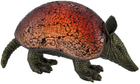 Crackle Glass Armadillo Accent Lamp