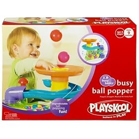 Hasbro Playskool Busy Ball Popper