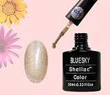 Bluesky Shellac A34 Goldfish VIP - UV Gel Soak off Nail Polish 10ml
