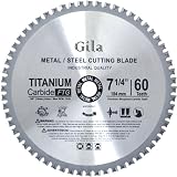 Buy 7-1 4-Inch 60 Teeth FTG Metal Cutting Carbide Saw Blade by Gilatools