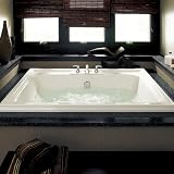 American Standard 2748.018WC.020 Town Square 5-Feet by 42-Inch Whirlpool Bath Tub with Everclean Hydro Massage System I, White