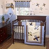 Zoom Along 4 Piece Crib Set by CoCo & Company