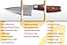 ZHEN Japanese VG-10 5-Piece 3-Layer Forged Steel Cutlery Knife Set, Pakka Wood