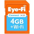 Eye-Fi Connect X2 Secure Digital High Capacity (SDHC) 4GB Speicherkarte mit Wi-Fi