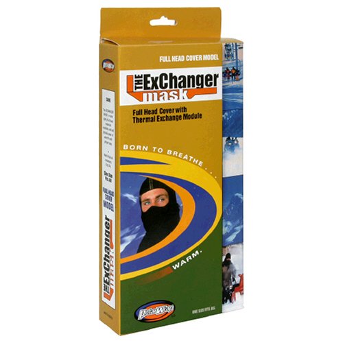 Cover image : Polarwrap The Exchanger Mask, Black, One Size Fits All, 1 Mask