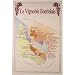 Bordeaux (Bordelais) Region Wines map instructional and Pictorial on Printed Towel. Terroirs de France Tea Towel