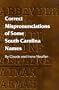 Correct Mispronunciations of Some South Carolina Names