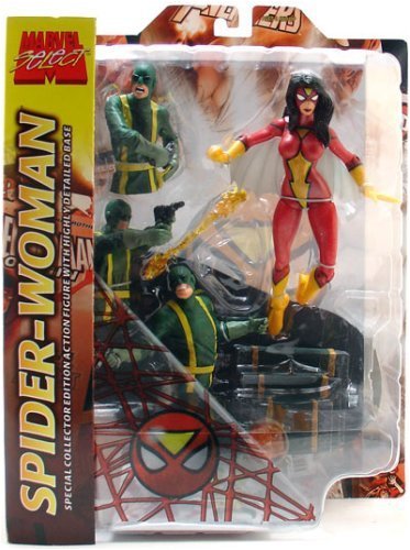 Childrens Toyshop  Toys : Marvel Select Spider-Woman Figure [Toy]