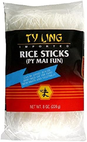 Ty Ling Py Mai Fun Rice Sticks, 8 Ounce (Pack of 12)