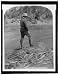 General Anson Stager,1825-1885,fishing at trout pond,fishing net,fish on rock