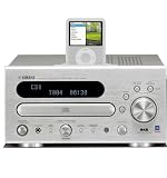 Yamaha CRXD430SI  CD DAB Receiver with iPod Dock - Silver