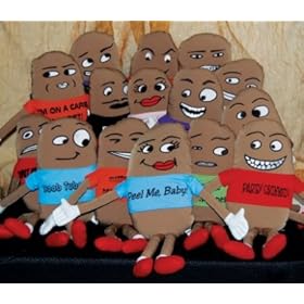 Vittle Buddies PP1008 Potato Pals Ken with I'm on a Carb Only Diet T-Shirt Slogan