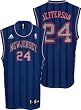 Image of Richard Jefferson New Jersey Nets Blue Youth Replica Adidas NBA Jersey