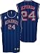 Richard Jefferson Youth Jersey: adidas Blue Replica #24 New Jersey Nets Jersey - Medium (10-12)