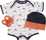Denver Broncos Newborn 0-3 Month Booty Gift Set