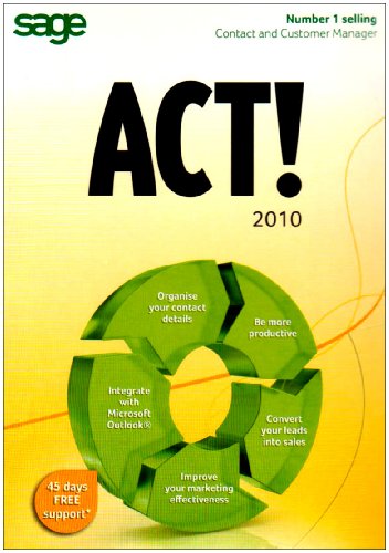 ACT! by Sage 2010 1-user (PC CD)