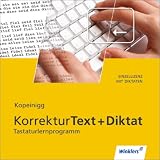 Korrektur Text + Diktat. Tastaturlernprogramm. CD-ROM