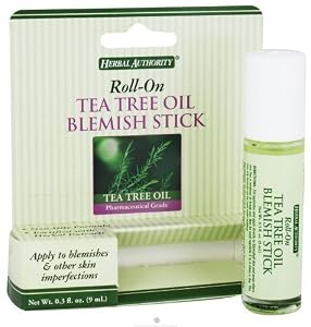 Herbal Authority Roll-on Tea Tree Oil Blemish Stick 0.3oz