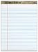 Tops Second Nature Recycled White Legal Rule 50 Sheet 8 1/2x11 Pads 12 Pack (74880)