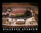 Gillette Stadium - Foxboro, Massachusetts Art Poster Print, 28x22