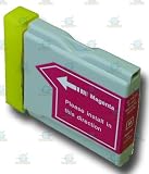 1 Chipped LC1000M Magenta (Red) Compatible Ink Cartridge for the Brother MFC-3360C Printer from 'The Ink Squid' - The Latest Chip, Fully Compatible With Brother DCP and MFC Printers and the Maximum ML Capacity of any Compatible Ink Cartridge.