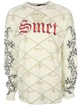 Smet by Christian Audigier Mens Longsleeve Chain Dragon Cream