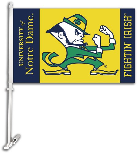 NEOPlex 2-sided College Car Flag - Notre Dame