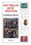 Shays' Rebellion and the Constitution in American History