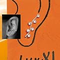 ''ears'' Silberohrring ''Crystal Line'' links