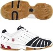 K-Swiss Men's Forecourt Tennis Shoe (White/Navy)