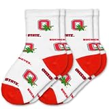NCAA Ohio State Buckeyes Infant Two Pack Socks All Over Logo