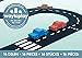 Way To Play Toys Flexible Race Track Toy Road Set Expressway 16 Pieces
