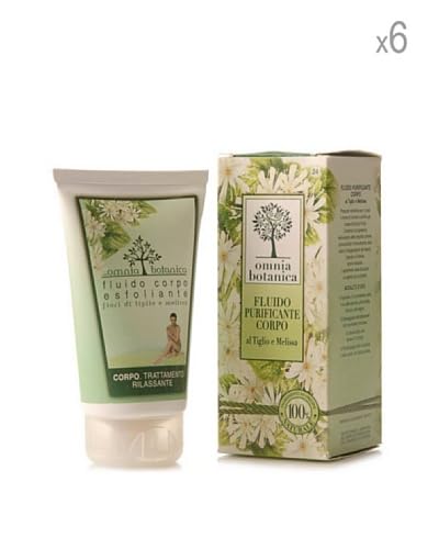 Omnia Botanica Set 6 Pezzi Fluido Purificante Corpo Tiglio e Melissa 150 ml cad.