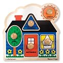 Melissa & Doug First Shapes Large Peg Puzzle