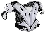 STX Lacrosse Men's Assault Shoulder Pad, White, Medium