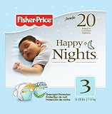 Fisher Price Night Diapers Jumbo Pack - Size 3 20ct.