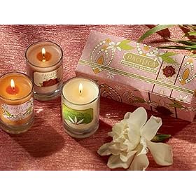 Pacifica Princess of Flowers 3 Oz Soy Wax Perfume Scented Candle Gift Set