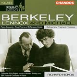 Sir Lennox Berkeley; Piano Concerto; Four Poems of St. Teresa of Ávila; Michael Berkeley; Gethsemane Fragment; Triste