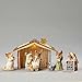 Enesco Heart of Christmas Mouse with Sign Nativity Figurine 1.97 in
