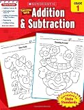 Scholastic Success with Addition & Subtraction, Grade 1