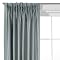 Classic Home Pinch Pleat Faux Silk Panel Collection - Rocky River