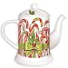 Candy Cane Cocoa Pot